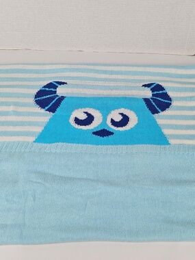 Monsters, Inc. Knit Blanket-Peek a Boo Sulley by Disney Baby